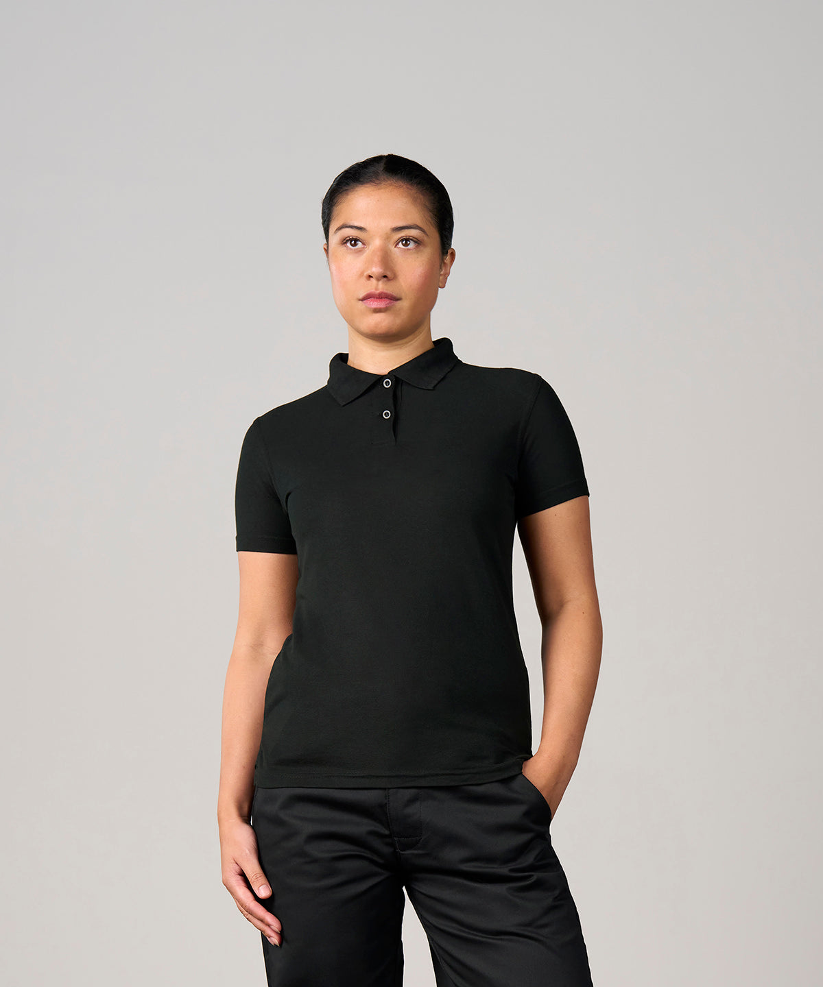 ProRTX RX05F women's pro polyester polo lifestyle photograph
